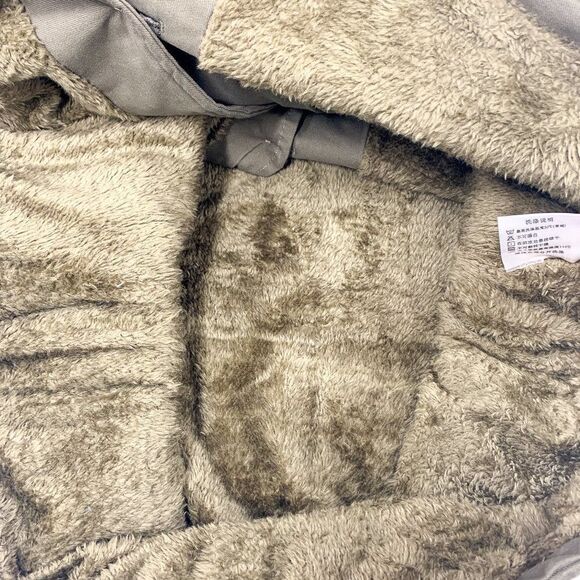 Cool Choice Cargo Vest Mens Large Green Faux Fur Lined Outdoor Leisure Casual - Picture 12 of 15